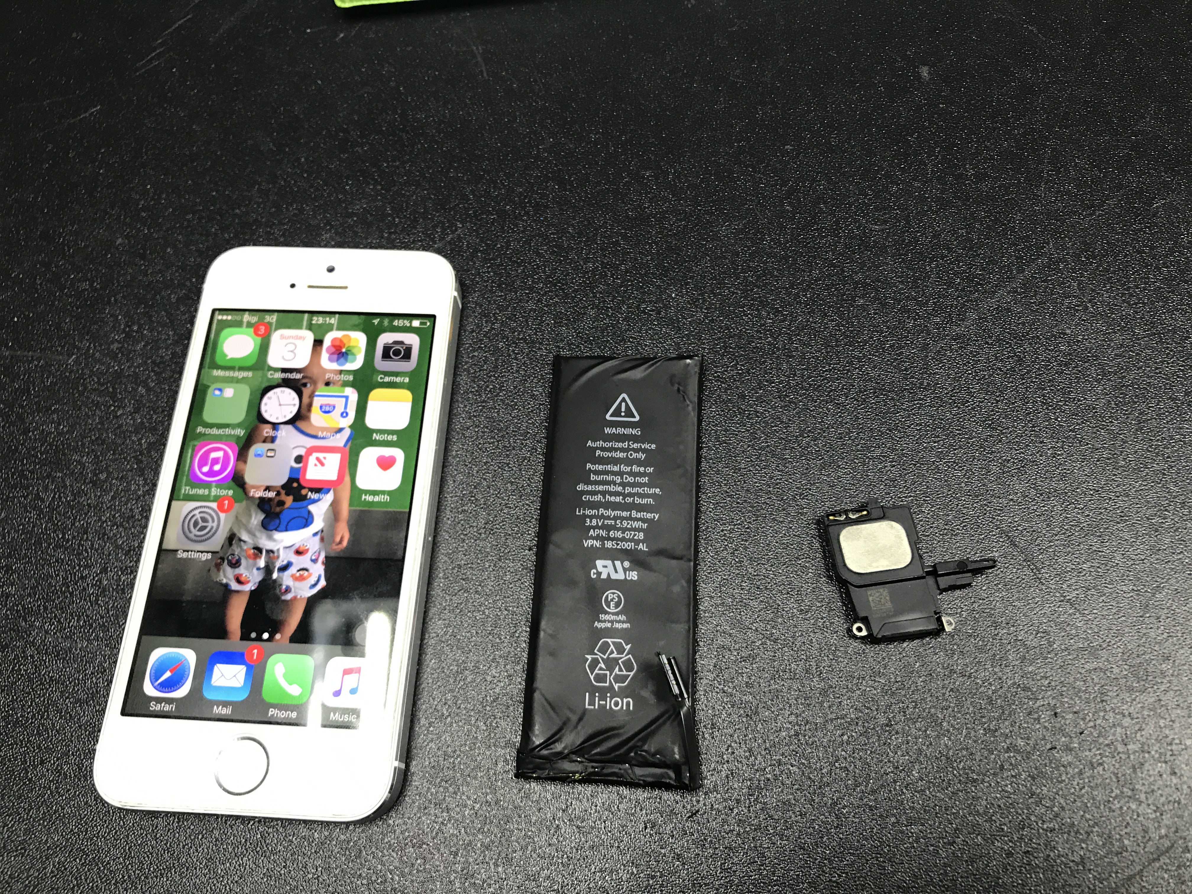 Speaker iPhone 5S Repair & Battery iPhone original