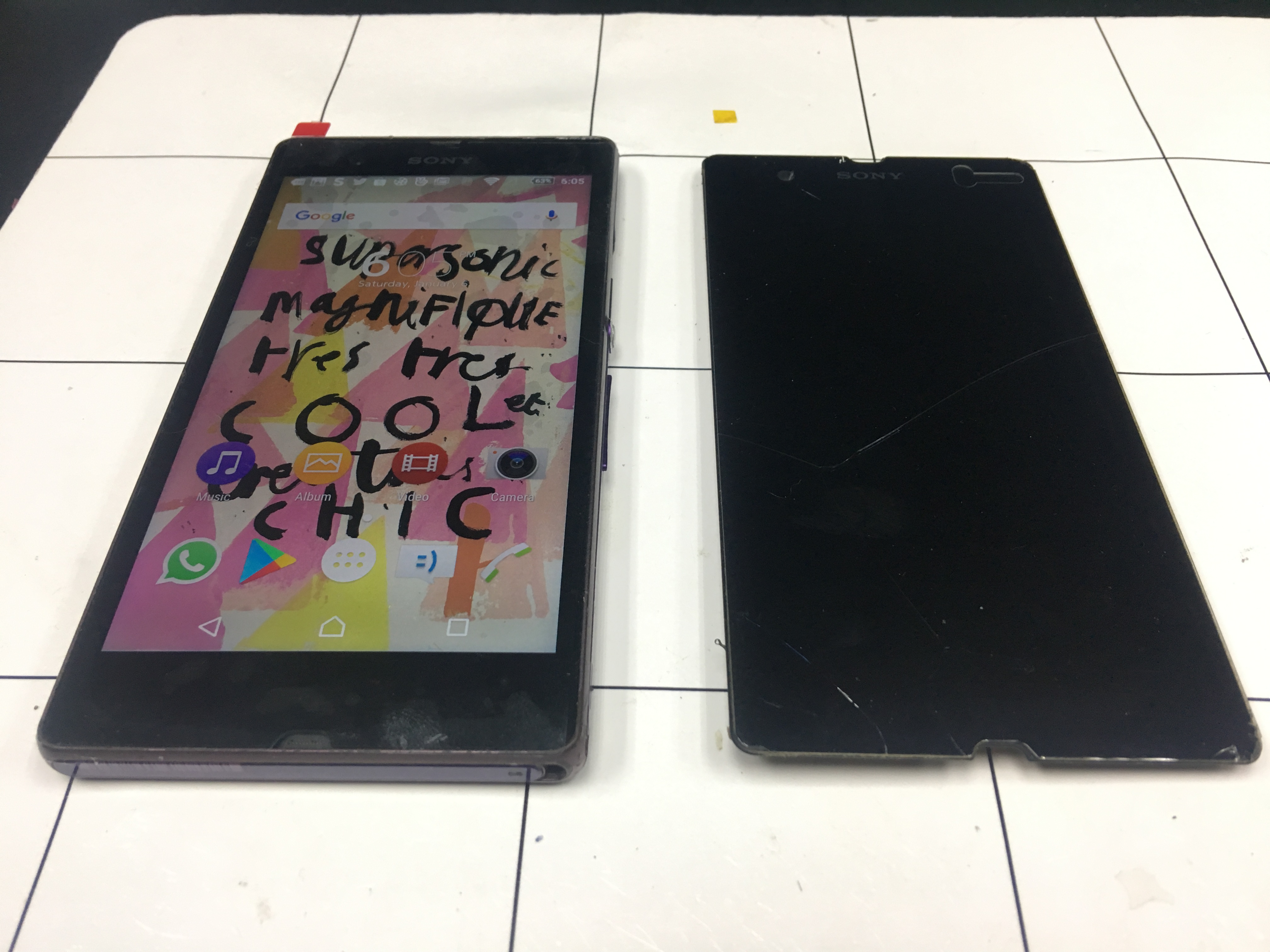LCD Sony Experia Z Replacement