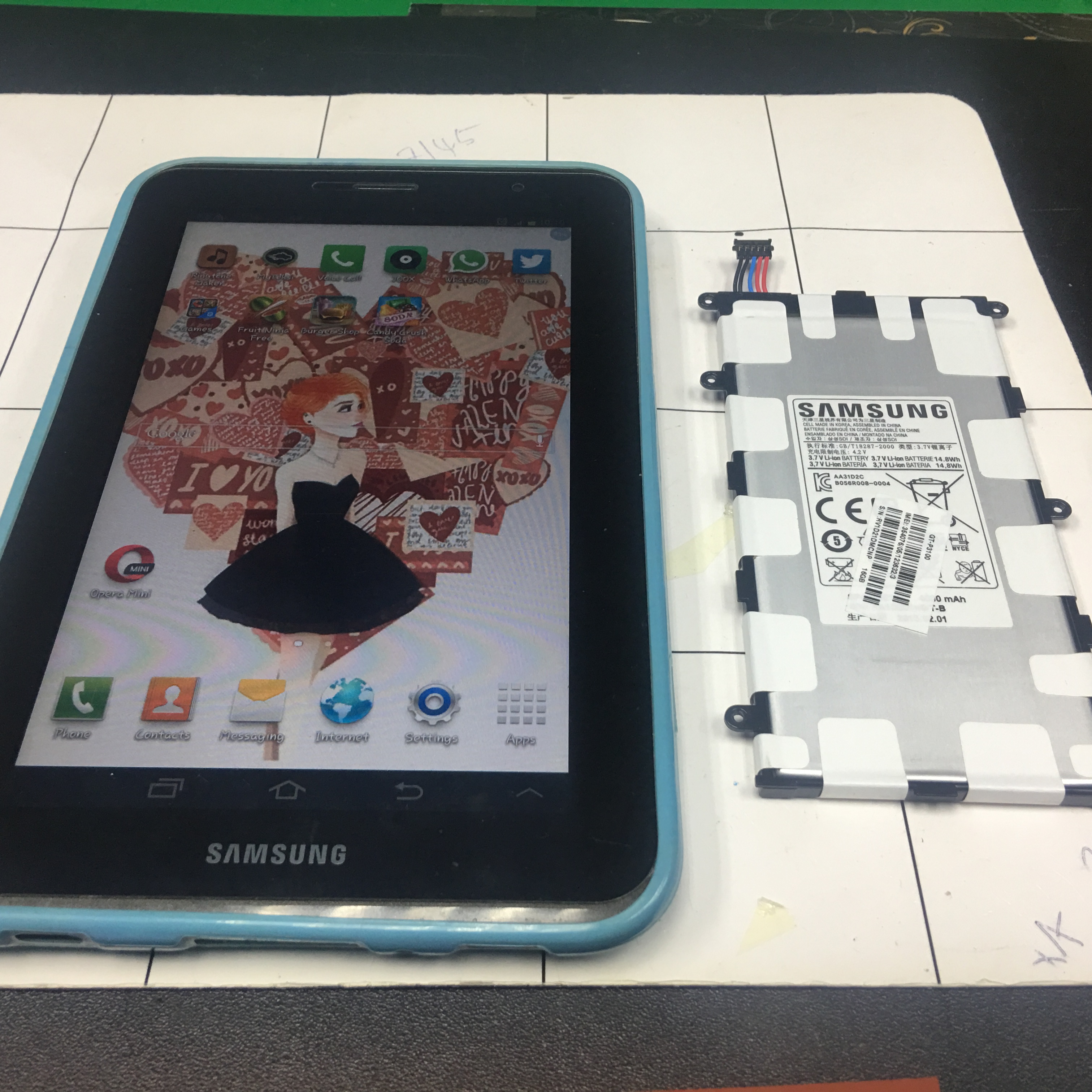 Battery Samsung Tab 2 Replacement