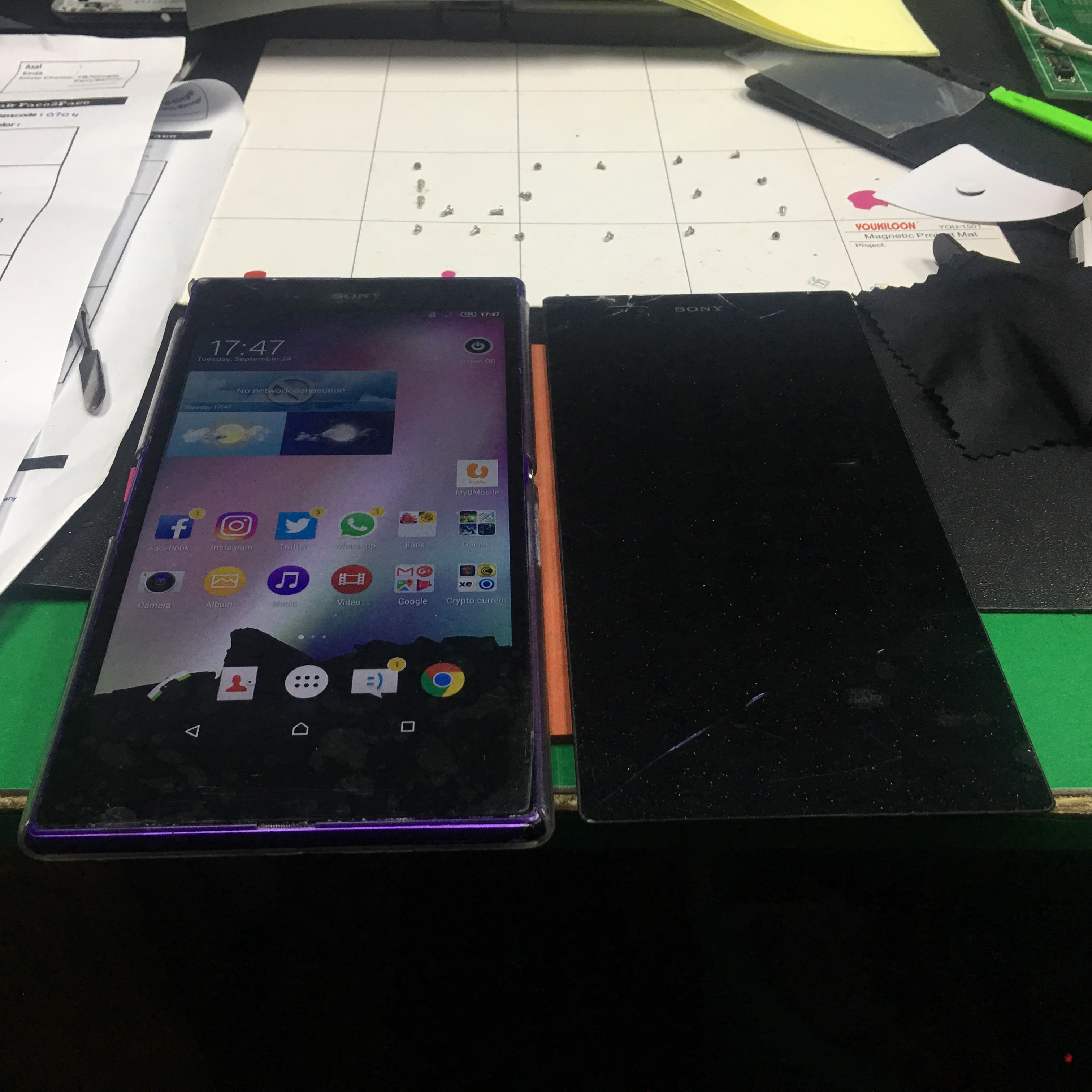 LCD Sony Experia  Z Ultra Replacement