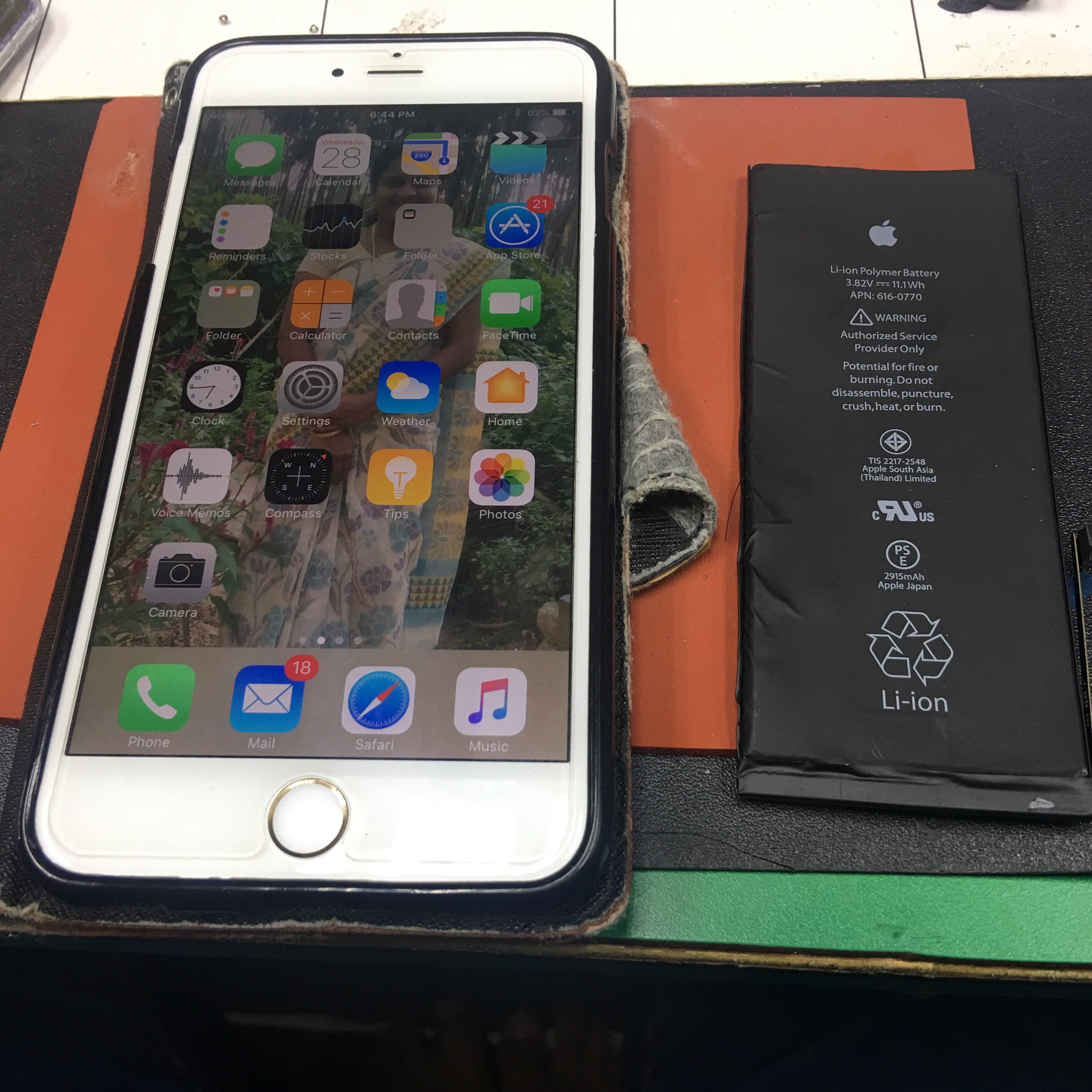 Repair Battery iPhone 6 Plus