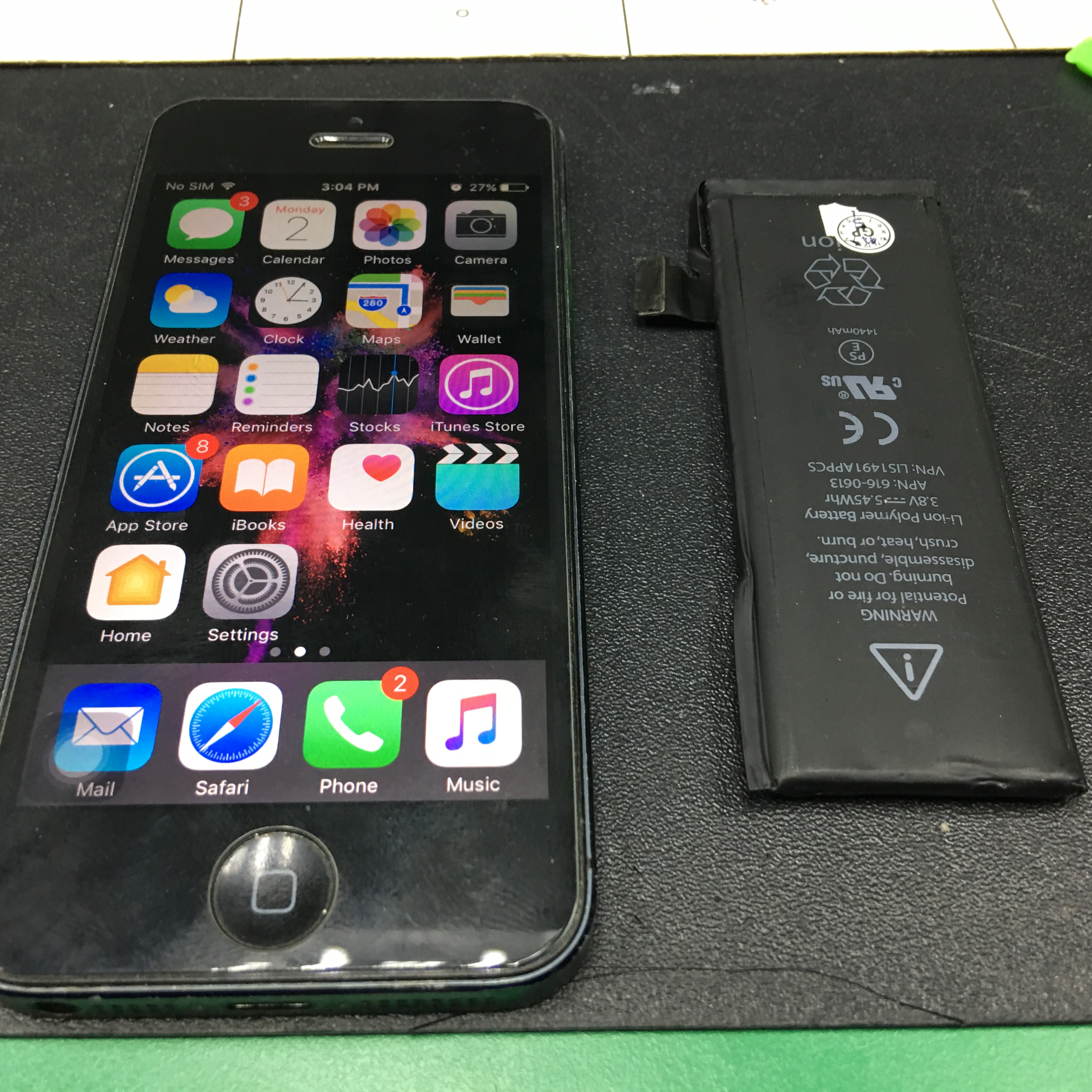 Repair Battery iPhone 5