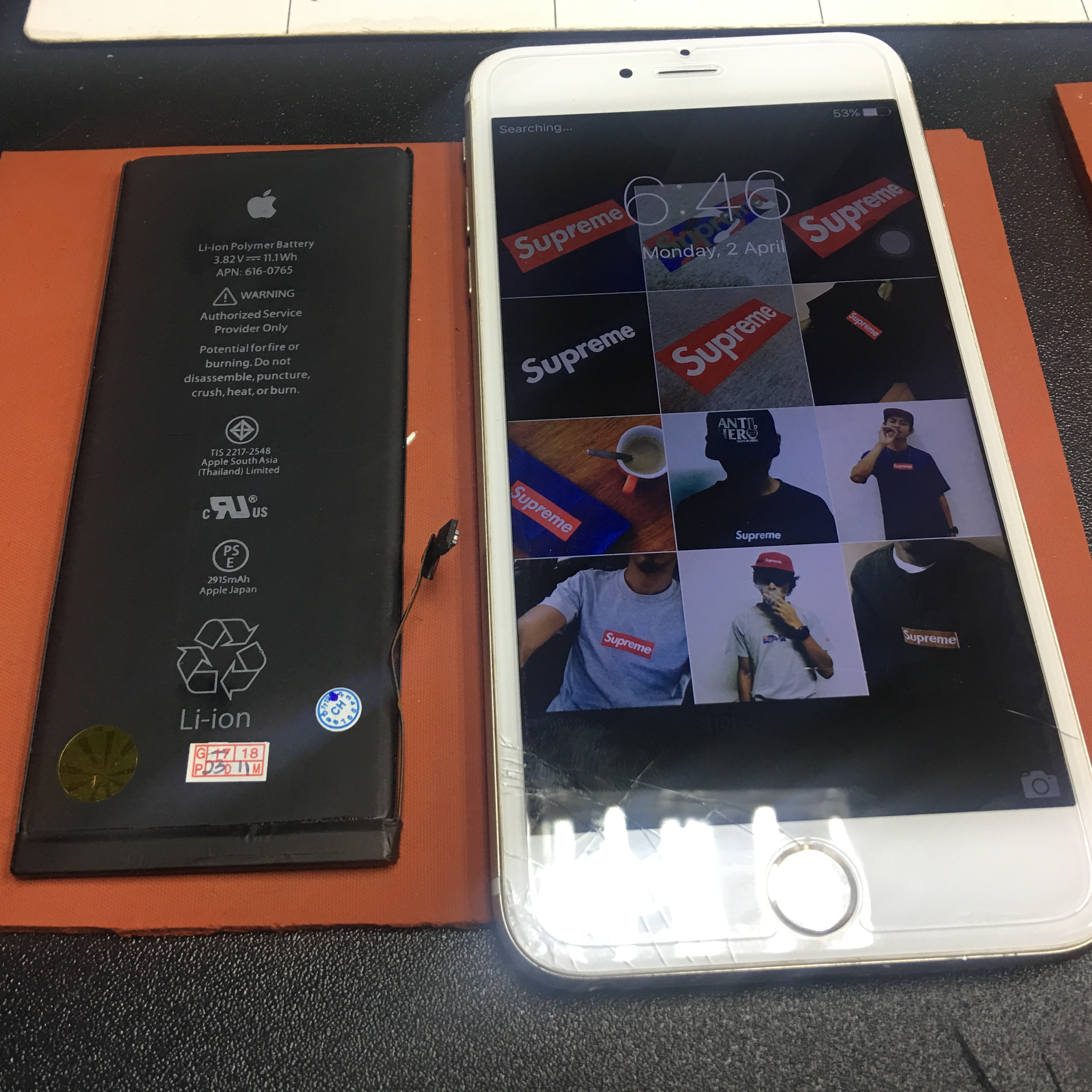 Repair Battery iPhone 6 Plus