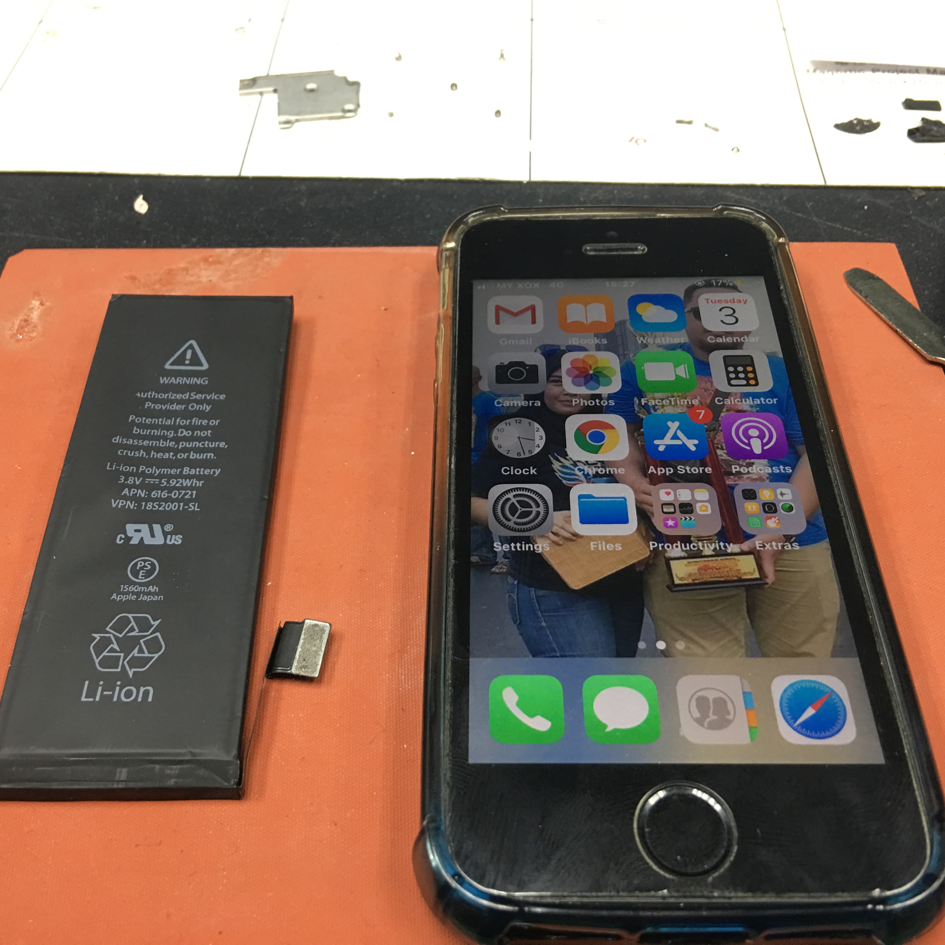 Repair Battery iPhone 5s