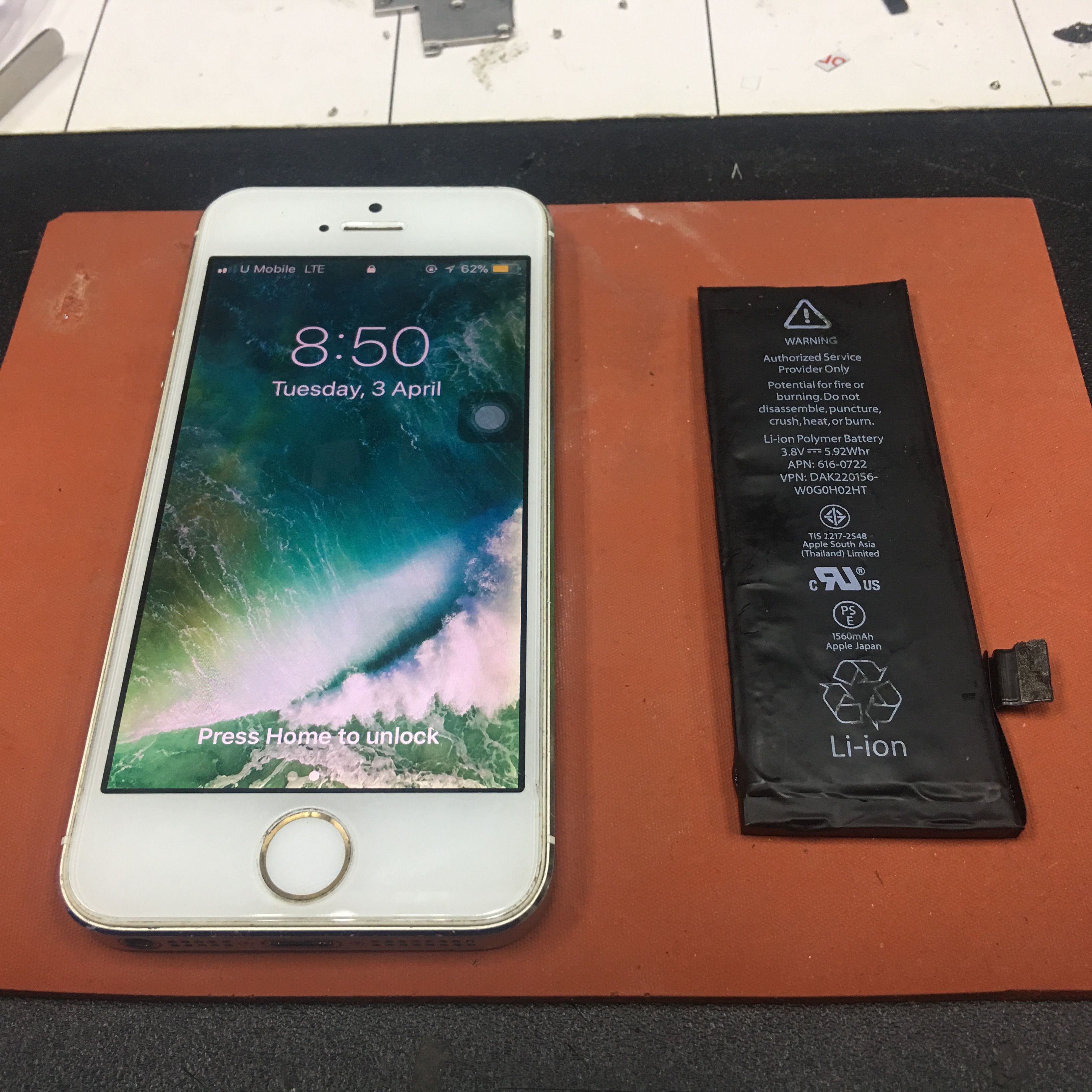 Repair Battery iPhone 5s