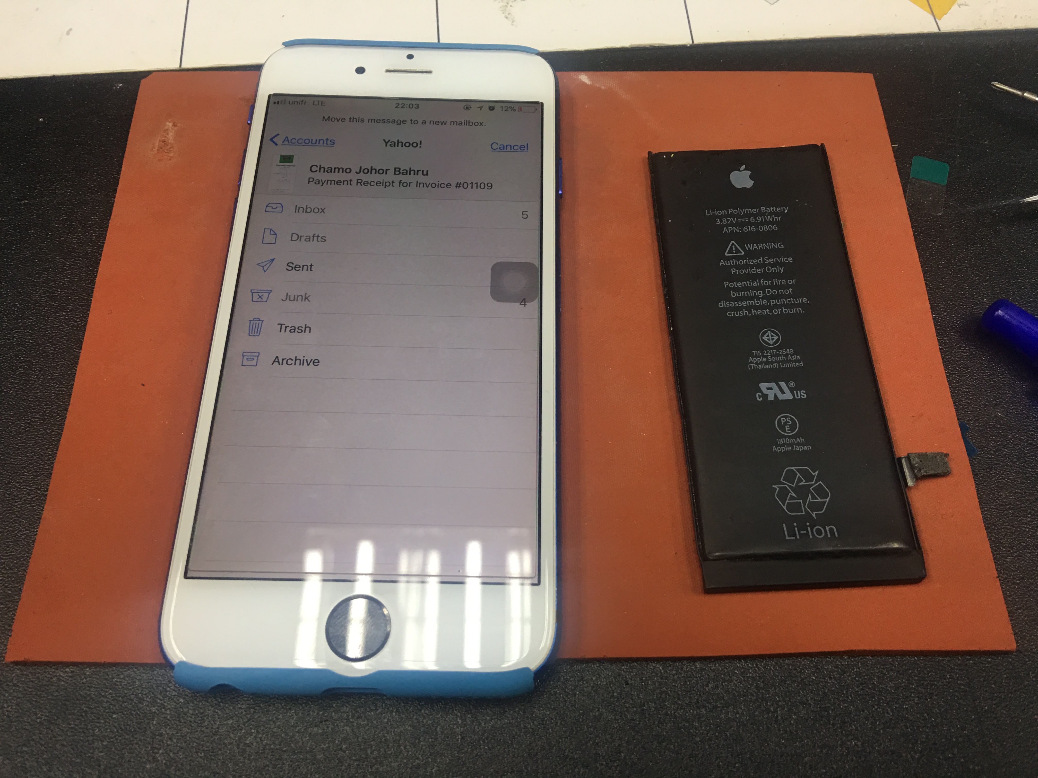 Repair Battery iPhone 6