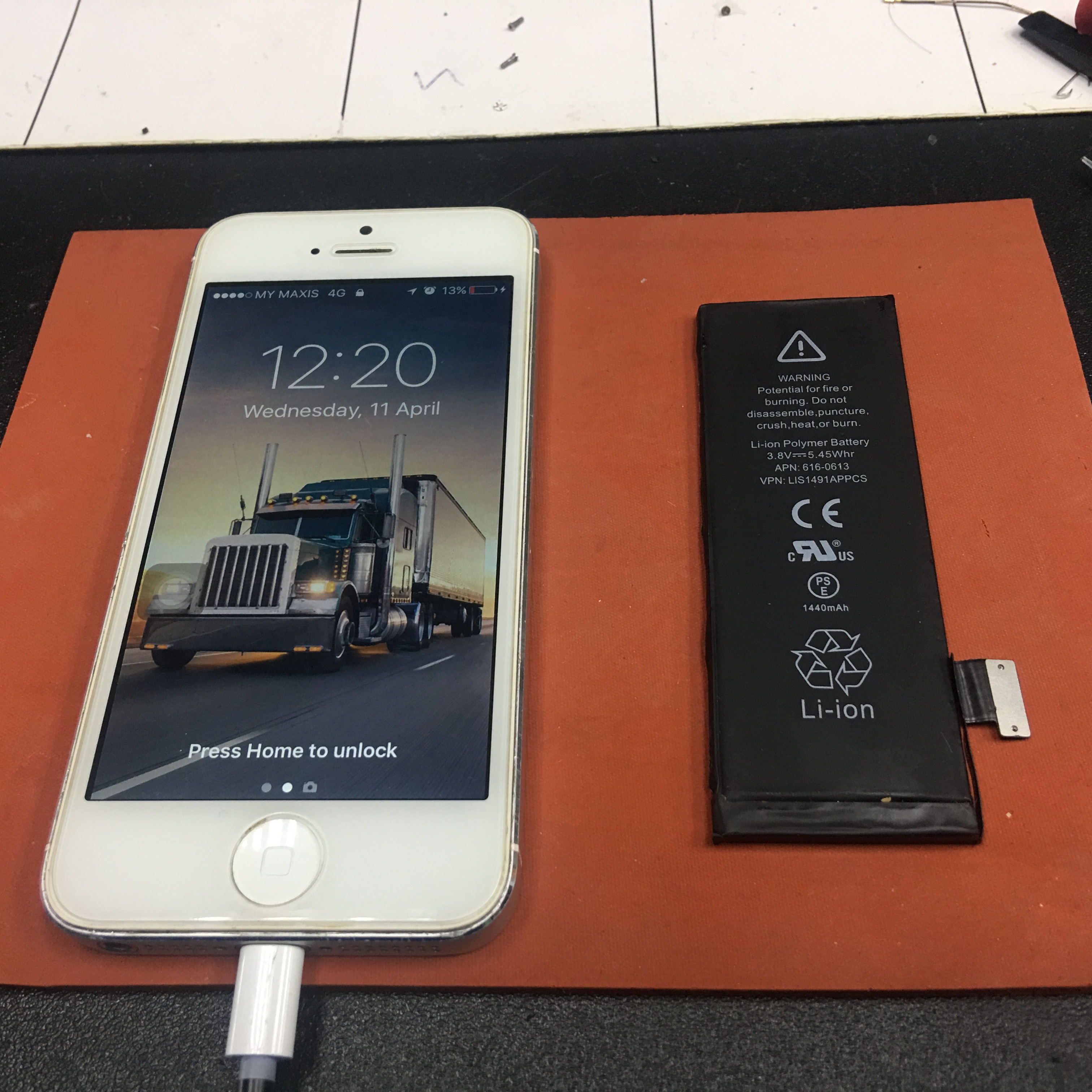 Repair Battery iPhone 5