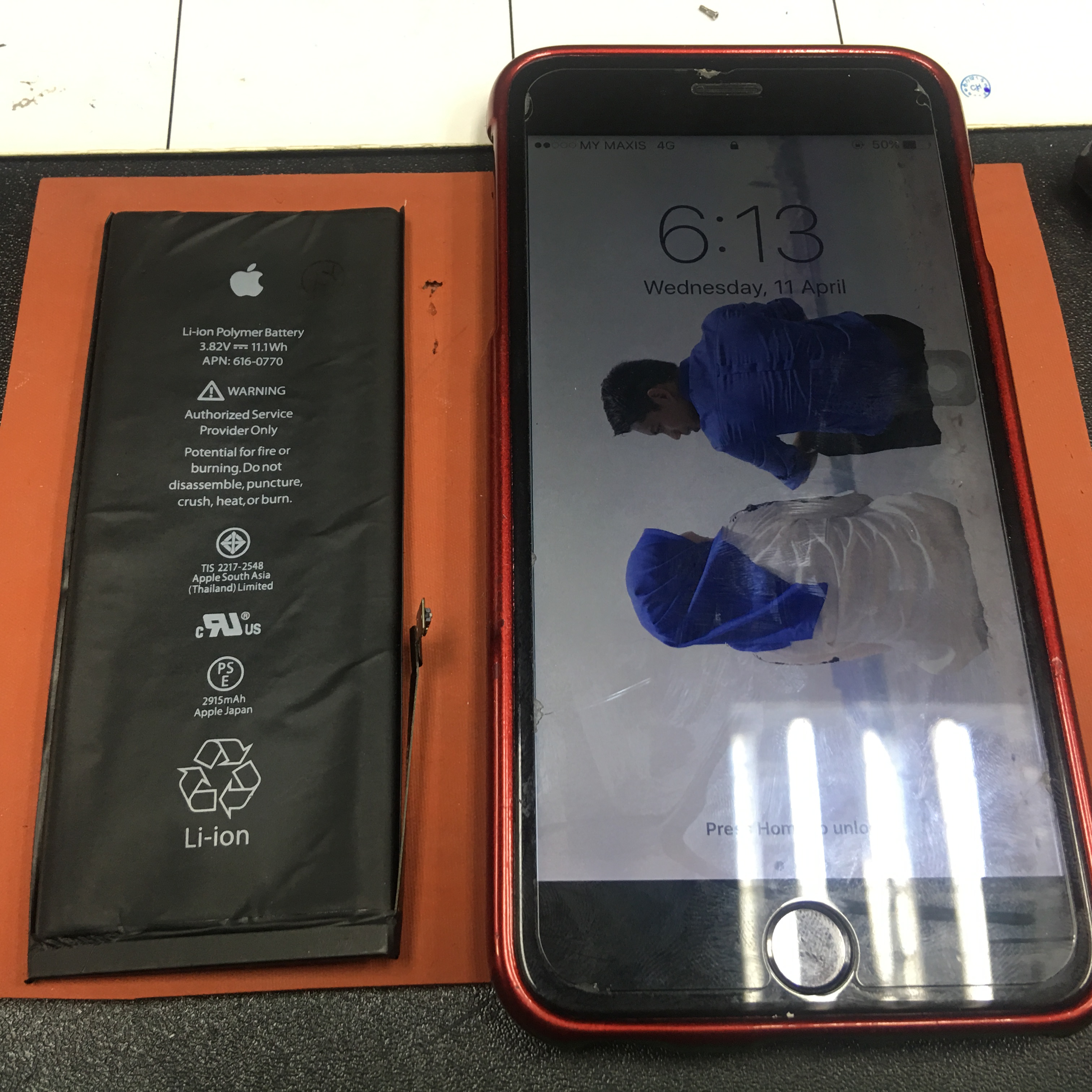 Repair Battery iPhone 6 Plus