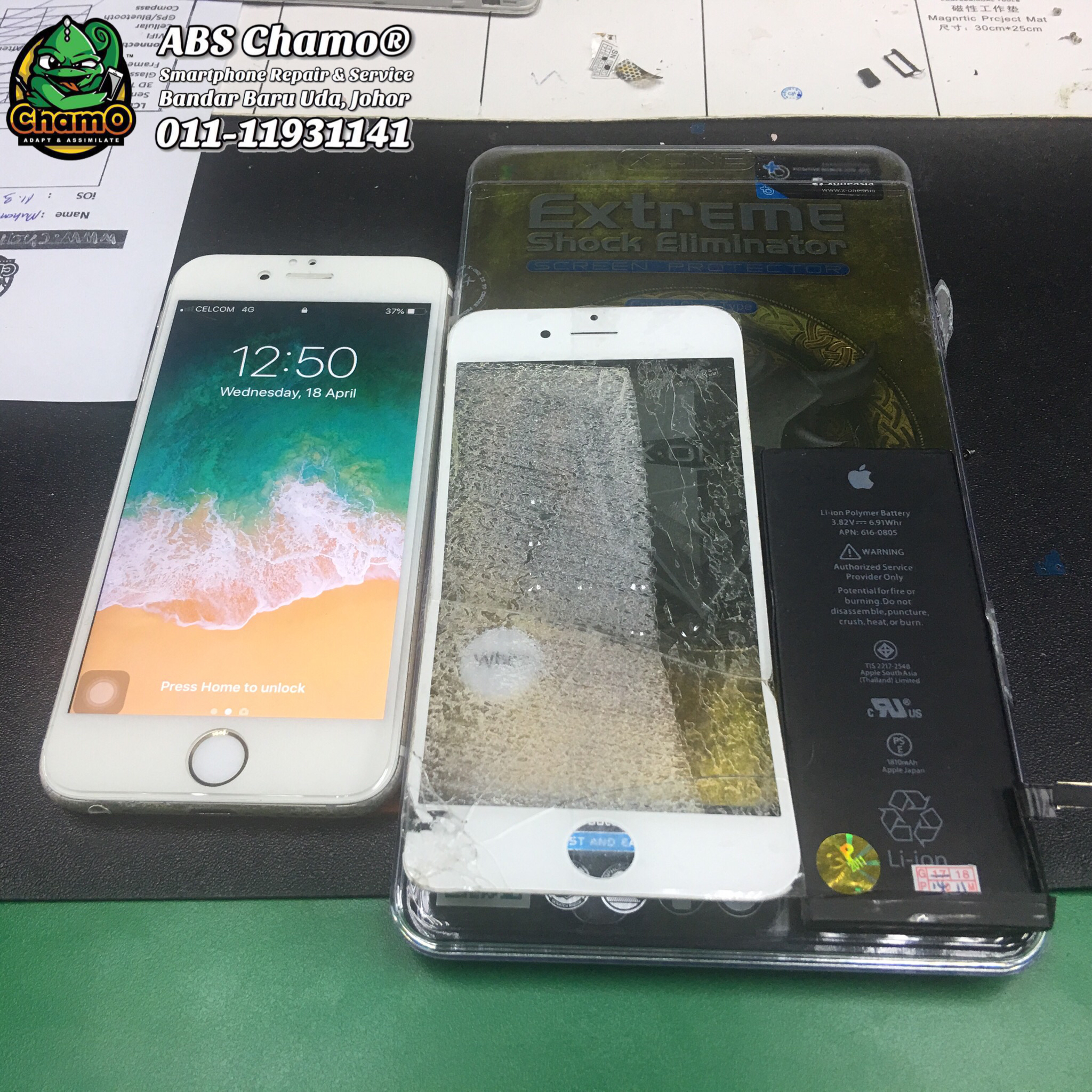 Glass & Battery iPhone 6 Replacement