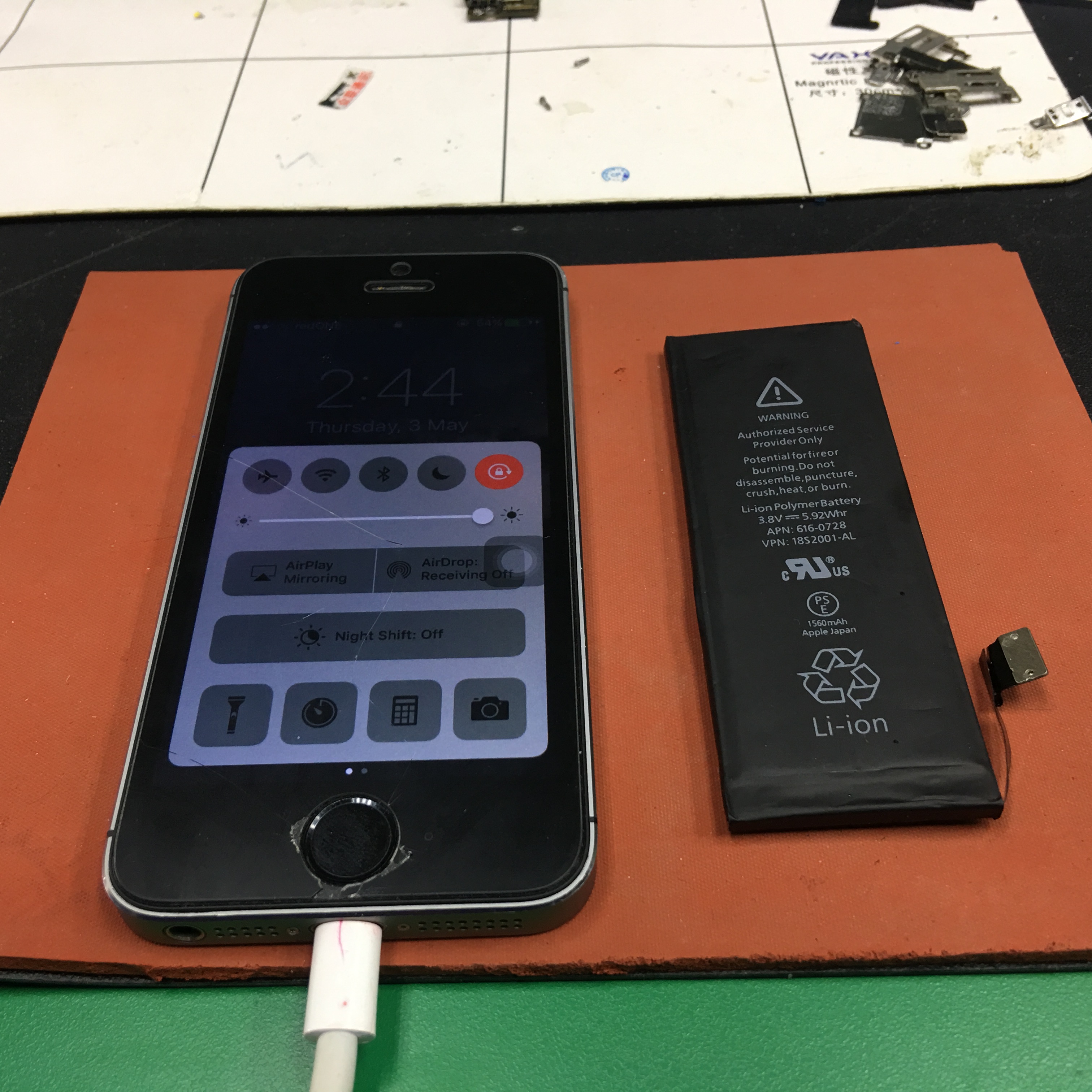 Repair U2 IC & Bateri iPhone 5s