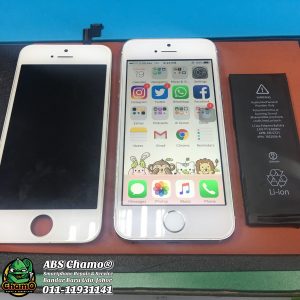 LCD & Bateri iPhone 5s replacement