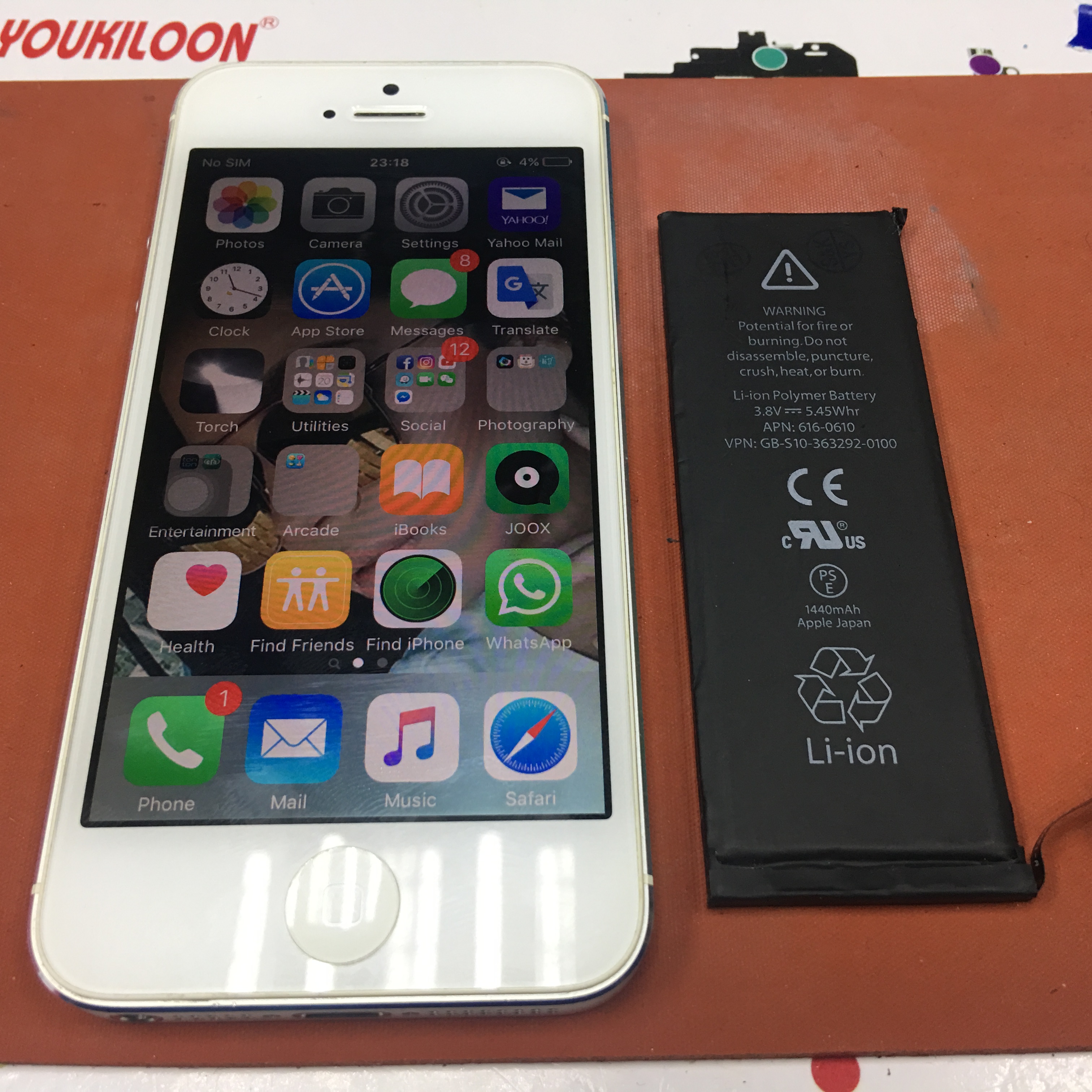 Battery iPhone 5s replacement