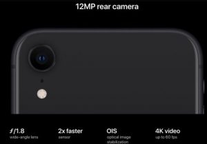 iPhone XR Rear Camera