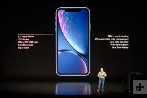 iPhone XR display