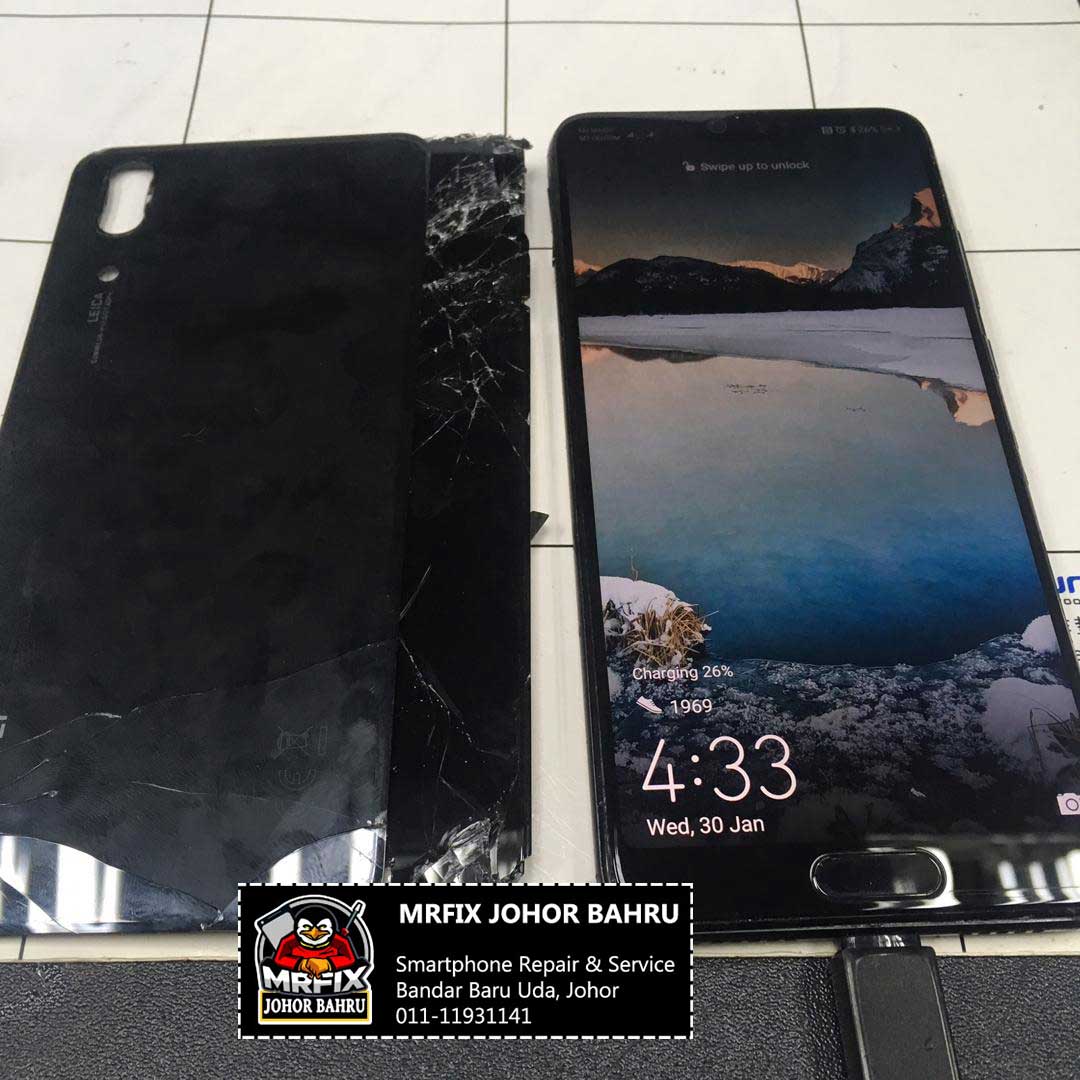 LCD Huawei P20 &Back cover replacement