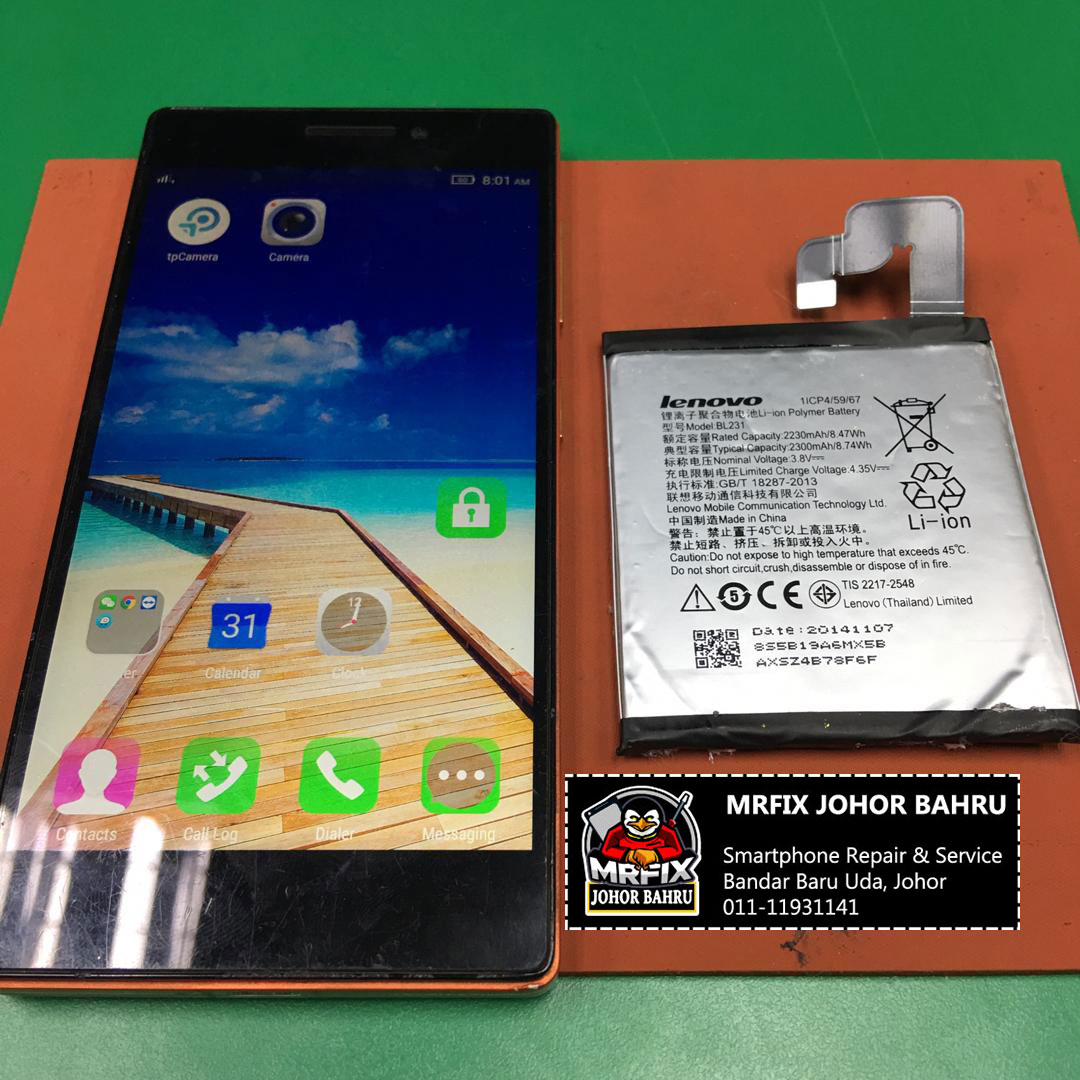 Battery Replacement Lenovo Vibe X2