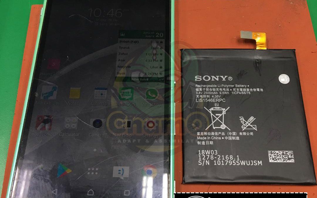 Battery Replacement Sony Xperia C3