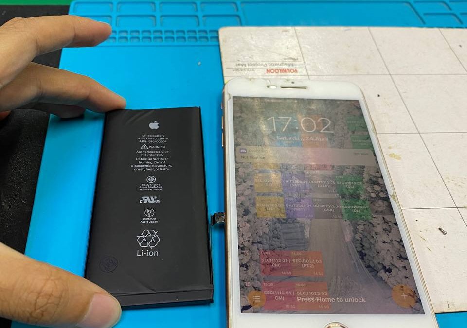 iPhone 8Plus Battery Replacement.