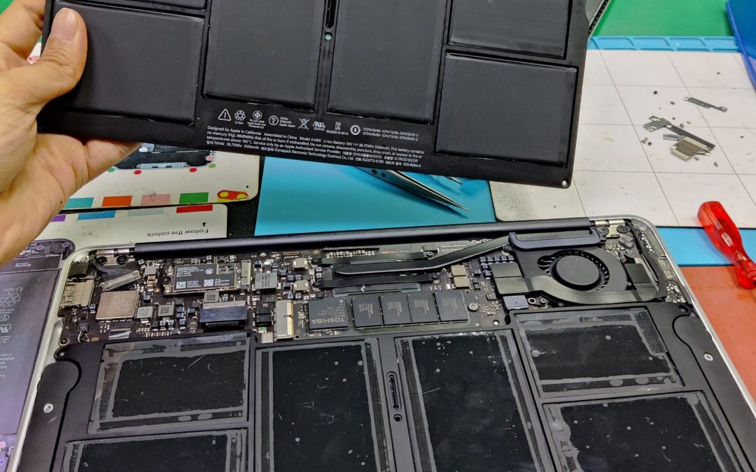 Macbook Air Board Repair & Battery Replacement.